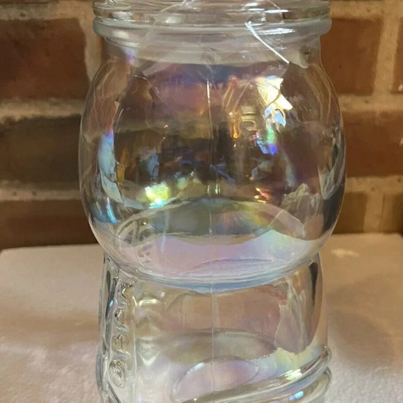 NEW Target Halloween Clear Iridescent Gumball Machine Jar Bullseye 2022 Storage - Picture 4 of 5